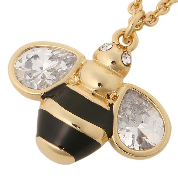 NEW Kate Spade Queen Bee Pendant Necklace - Picture 6 of 8